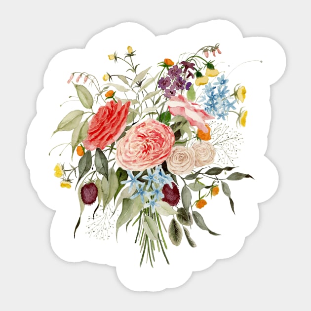 Tennessee Bouquet Sticker by ShealeenLouise